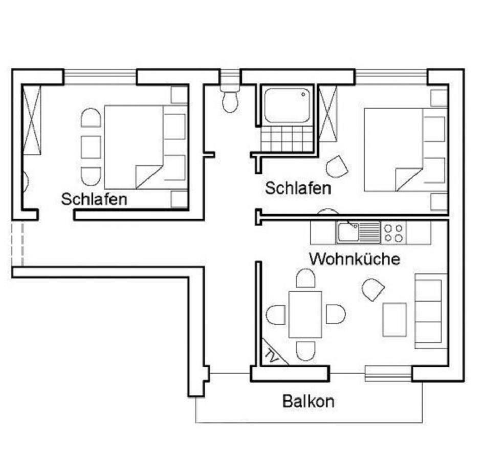 Haus Gunda Apartment Arrach Ngoại thất bức ảnh